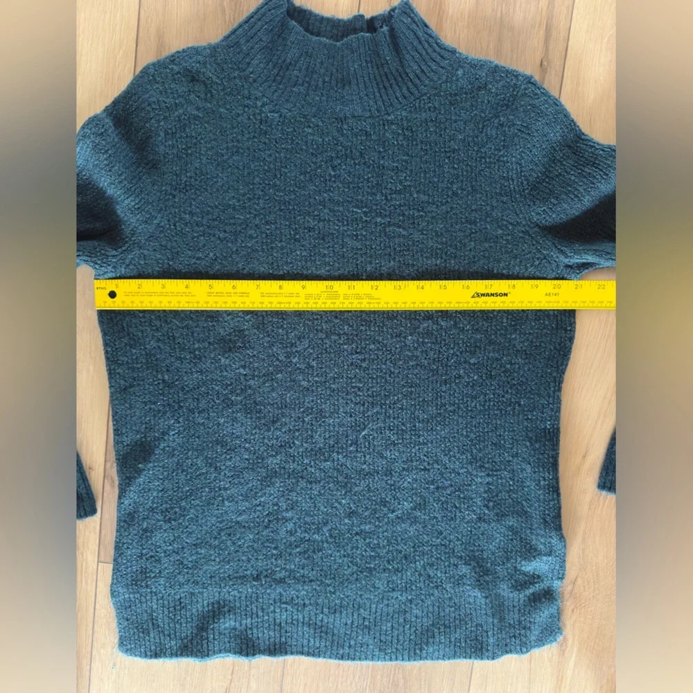 Old Navy Teal Cowl Neck Sweater